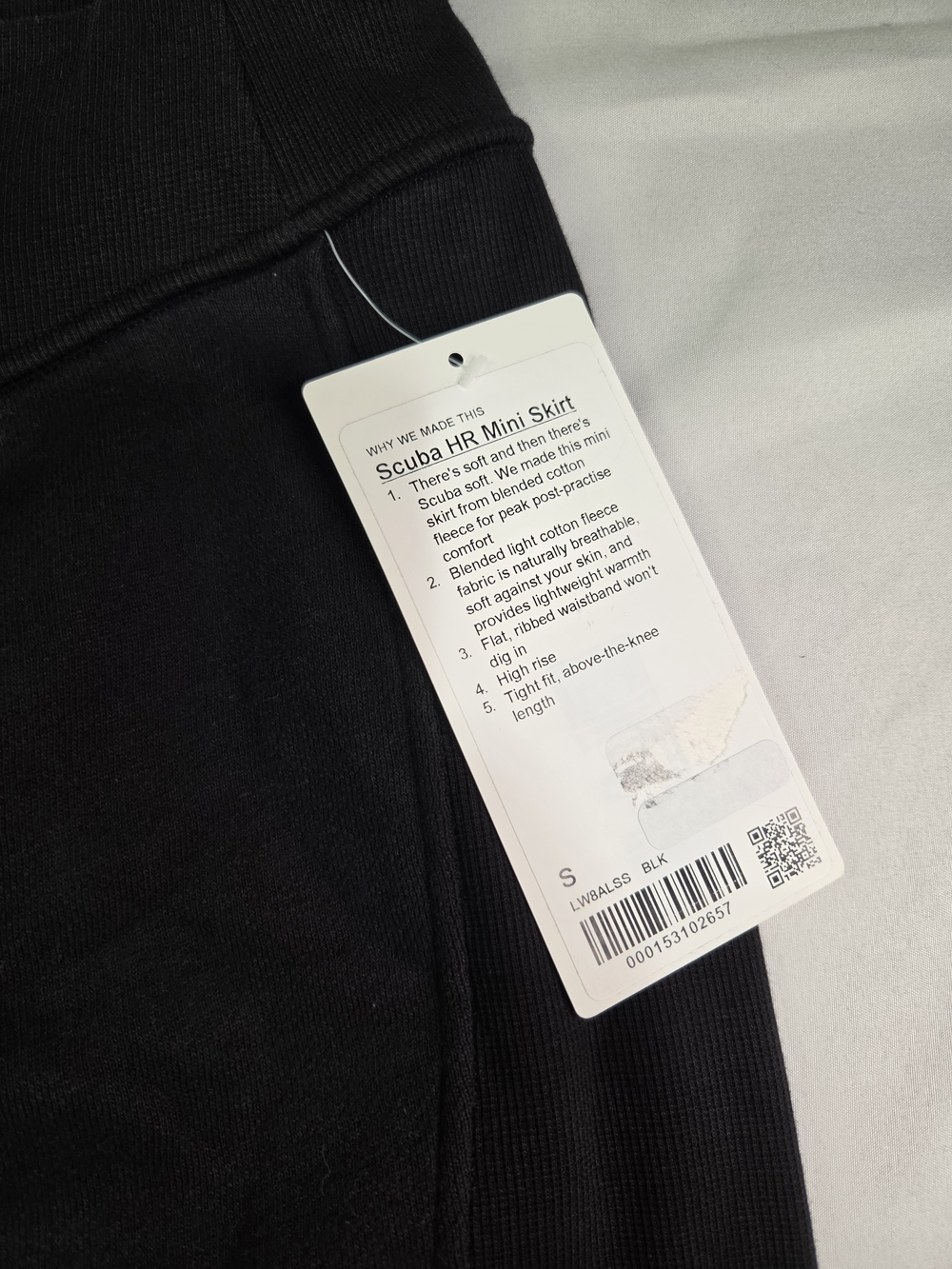 Lululemon Scuba HR Mini Skirt - Picture 5 of 6